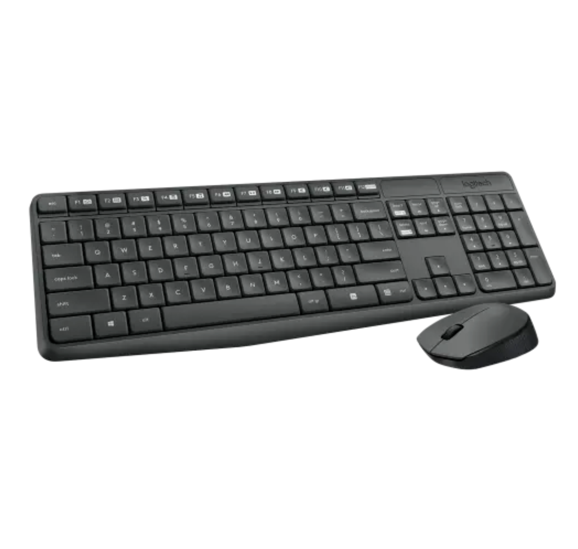 LT - MK235 Wireless Keyboard & Mouse Combo Black