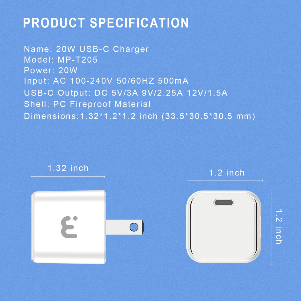 MB-USB-C Mini Adapter(20W)