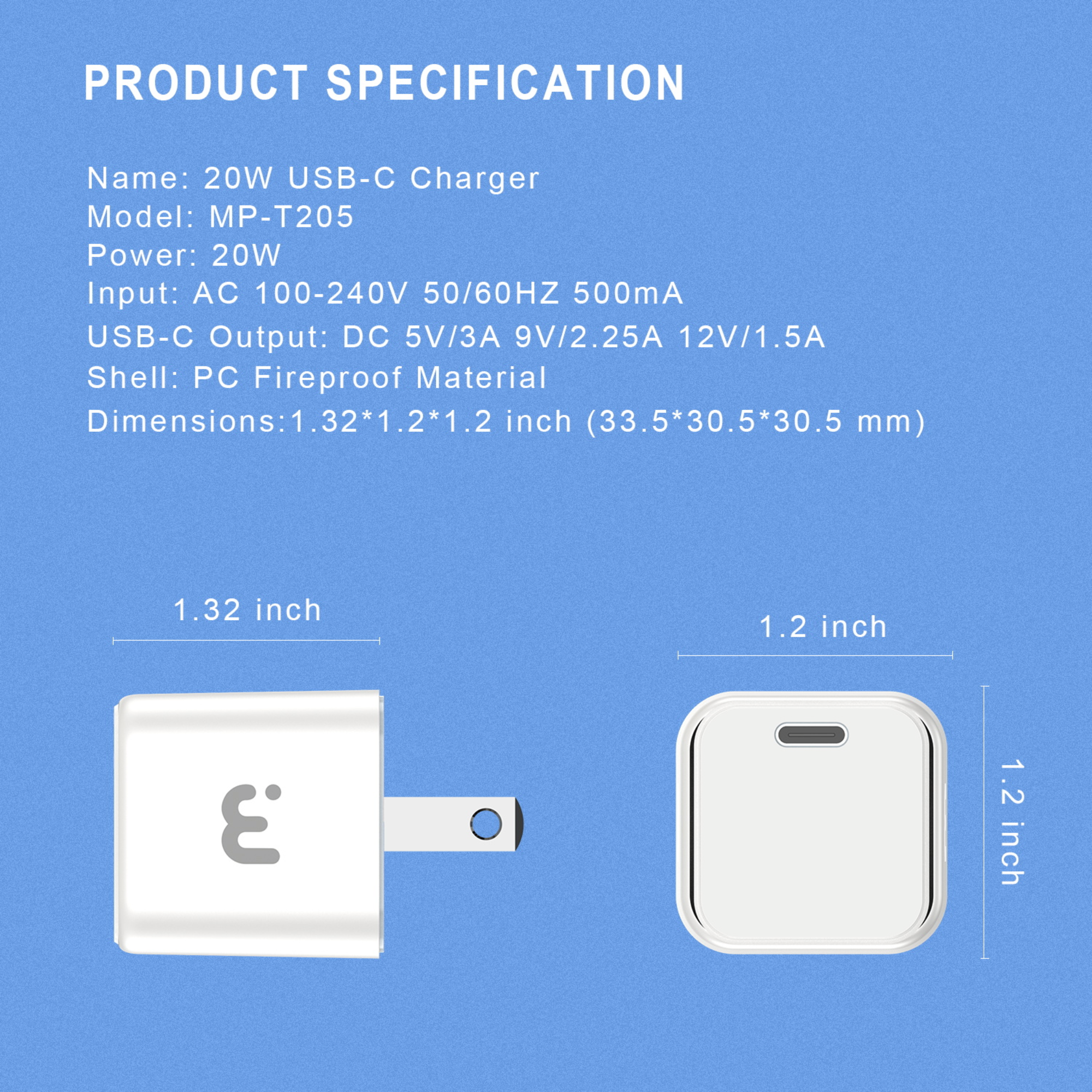 MB-USB-C Mini Adapter(20W)