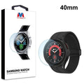 MyBat Tempered Glass (2-Pack) For Samsung Galaxy Watch 5 (40MM) - Clear