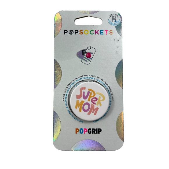 PS - PopGrip - Peachy Super Mom