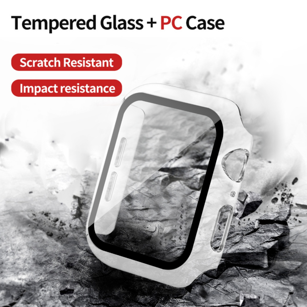MB - Protector Case w/ Screen Protector for Apple Watch 40mm