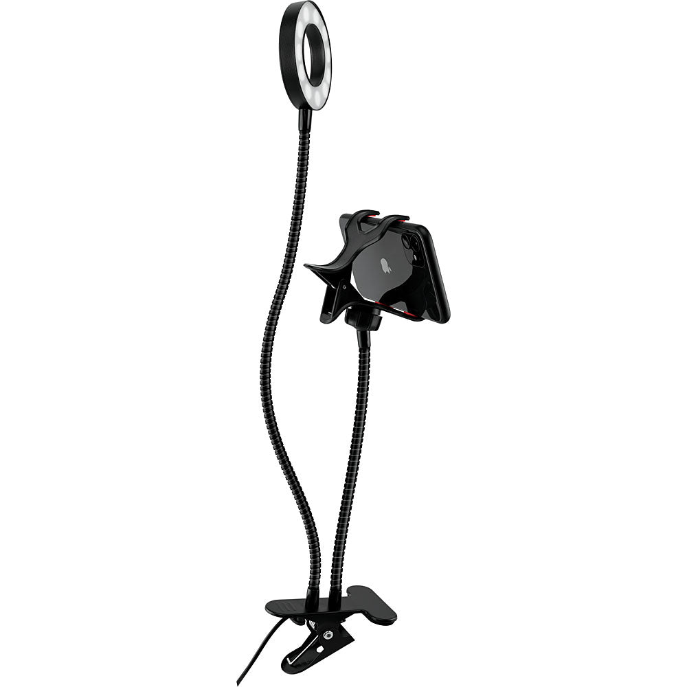 CW - Selfie Studio w/LED Ring Light & Universal Phone Holder