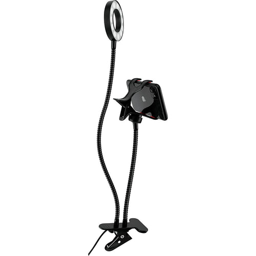CW - Selfie Studio w/LED Ring Light & Universal Phone Holder