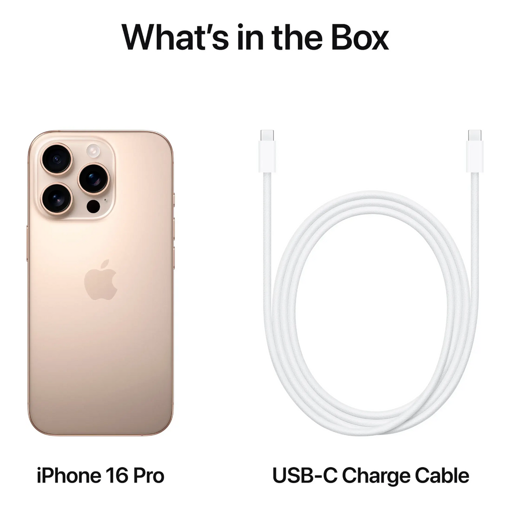 iPhone 16 Pro- 128GB-Black Titanium