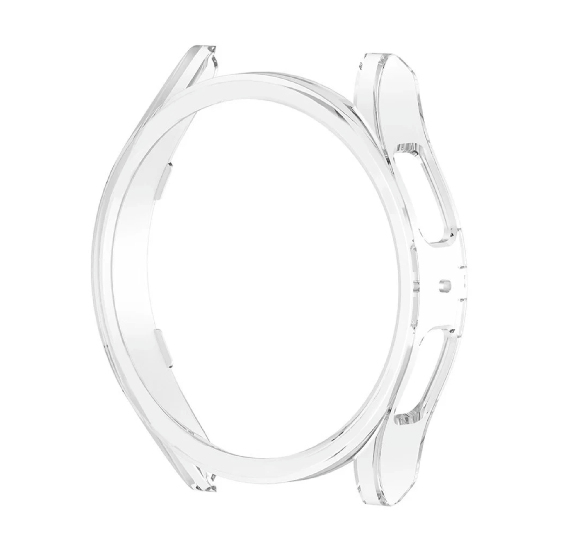 SM - GALAXY WATCH 6 44MM PROTECTOR CASE + TG - CLEAR