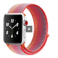 iWatch Woven Nylon Sport Band (42/44 mm) - Pink/Orange