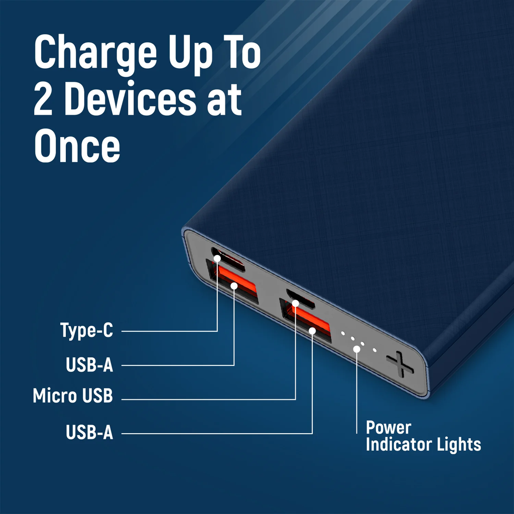 GG 10W 5000mah Portable Power Bank - Black
