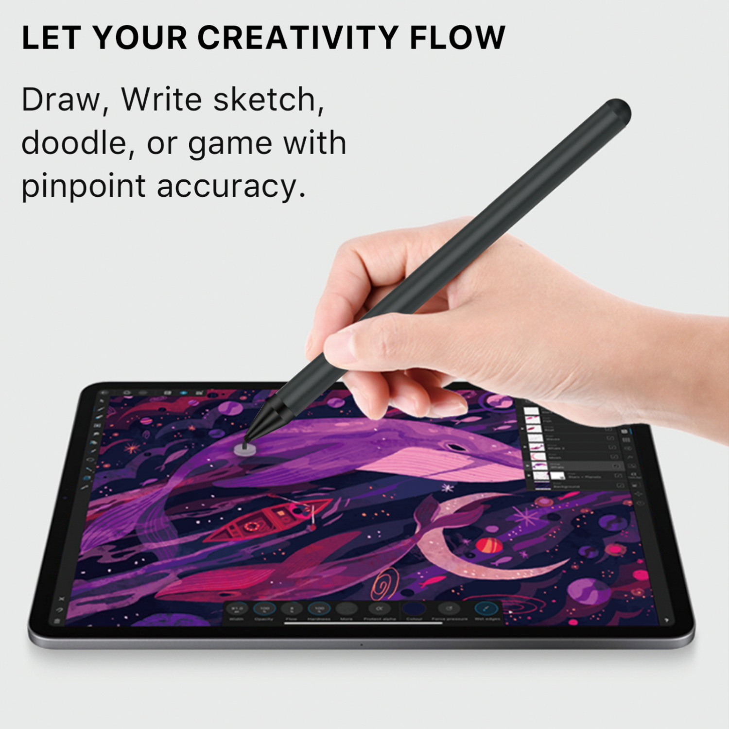 MB - Fine Touch Stylus Pen - Black