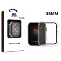 MB - Fusion Protector Case For Apple Watch 7/8/9 45MM - Transparent Clear