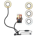 CW - Selfie Studio w/LED Ring Light & Universal Phone Holder