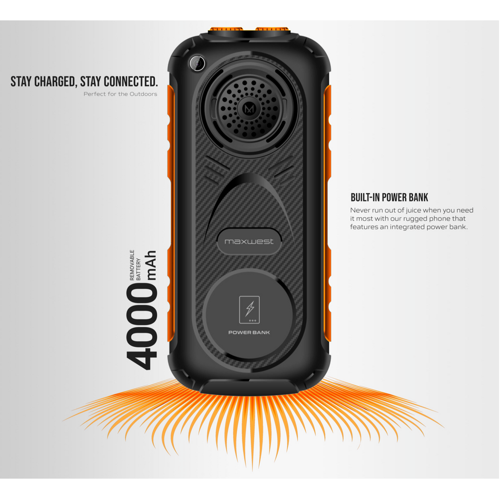 MaxWest Ranger 4G-128MB-Black/Green-DUOS