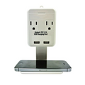 XT - 2 Outlet Wall Tap W/ Dual USB