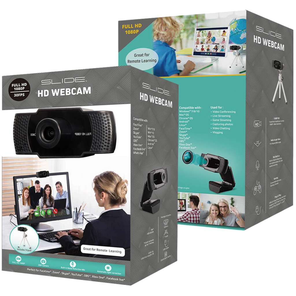 SL - Webcam Full HD 1080p